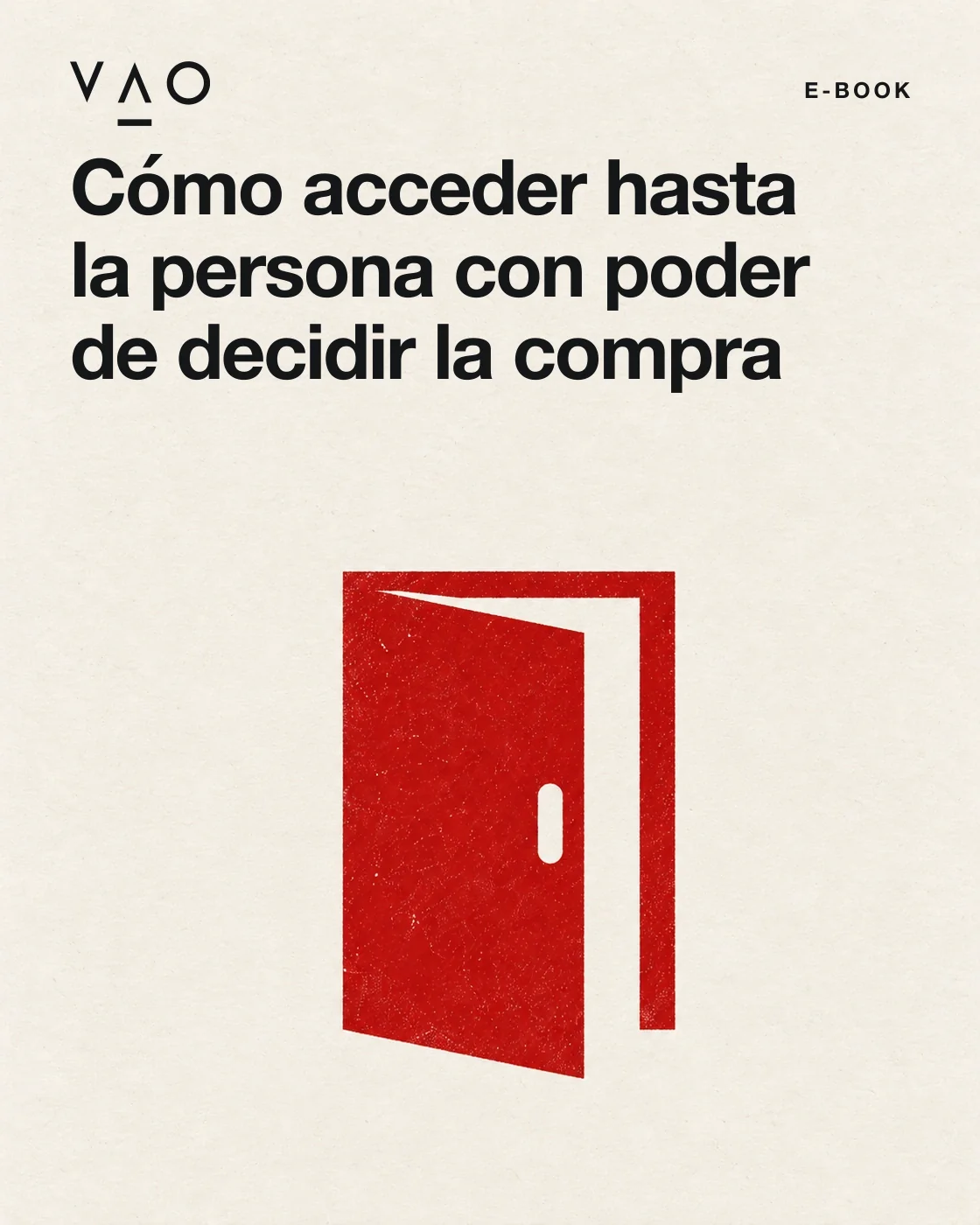 Portada: Cómo acceder hasta la persona con poder de decidir la compra