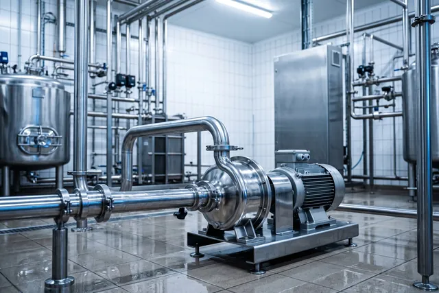 Bombas Sanitarias para industria alimentaria y farmacéutica
