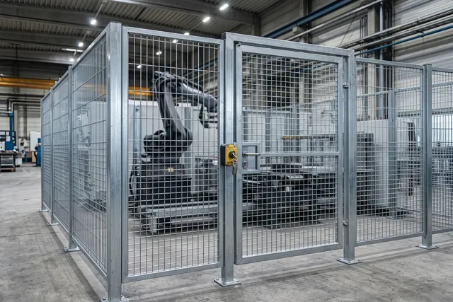 Protecciones y cerramientos para máquinas