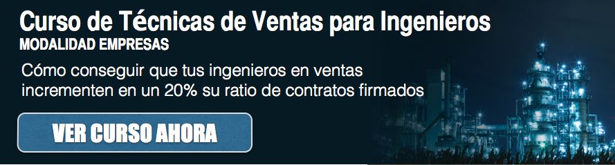 CTA Curso de Ventas para ingenieros Modalidad Empresas