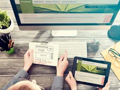 página web industrial