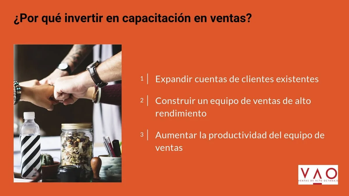 ¿Por qué invertir en capacitación en ventas?