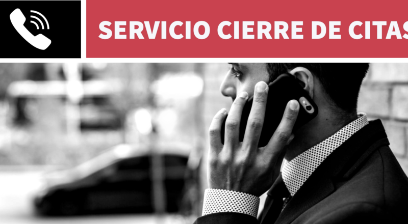 Servicio externo de cierre de citas