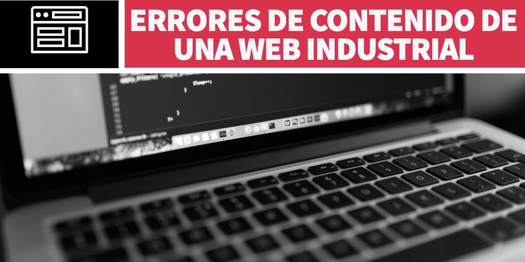 Contenido de una web industrial