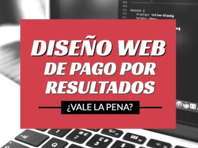 Diseño web de pago por resultados