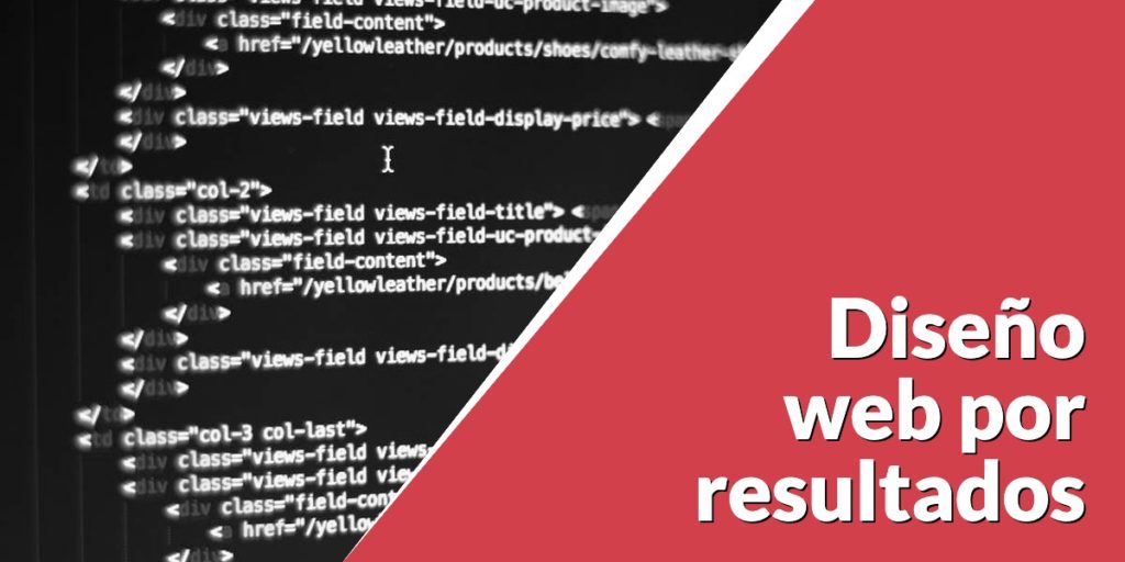 Diseño web por resultados