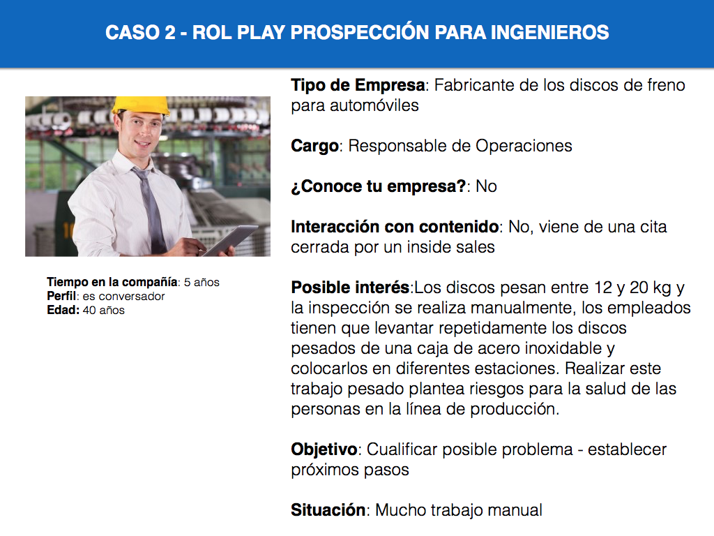 Curso de prospección para ingenieros