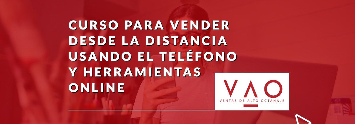 Curso para vender desde la distancia usando el teléfono