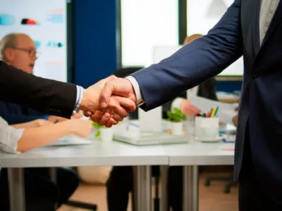 Cierre de la venta con grandes empresa