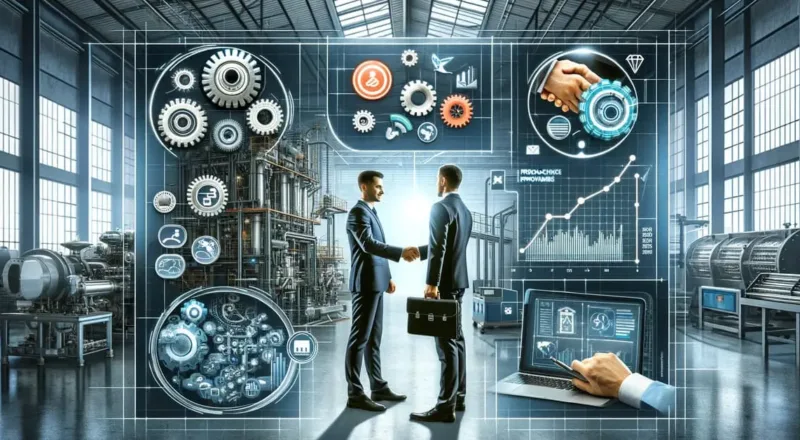 Técnicas para vender maquinaria industrial