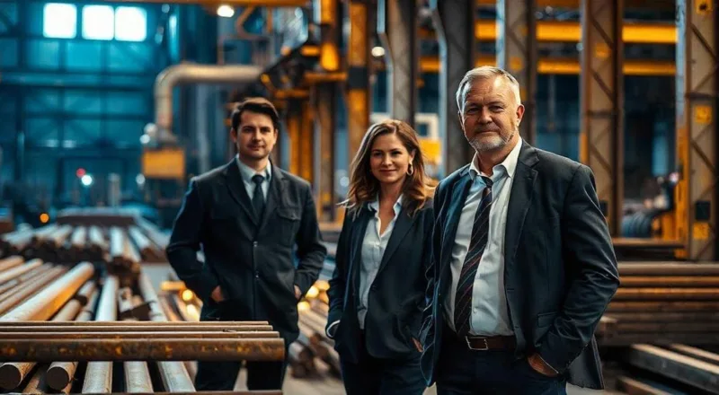 Curso de ventas para fabricantes y distribuidores de acero: Capacitación especializada en técnicas de ventas y estrategias en la industria metalúrgica.