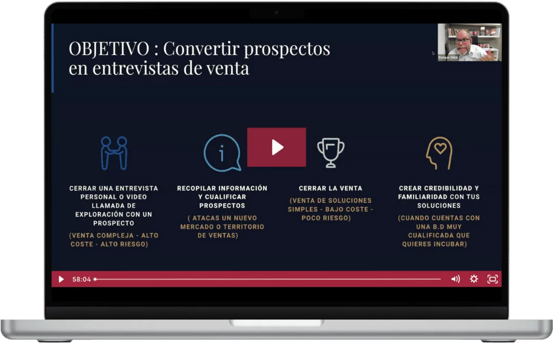 Mockup Prospección en Frío de Alto Impacto