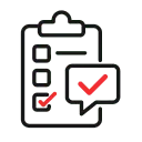Evaluaciones y feedback icon