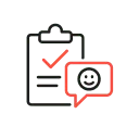 Evaluaciones y feedback icon