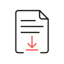Materiales descargables icon
