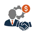 Responsables comerciales y de desarrollo de negocio icon