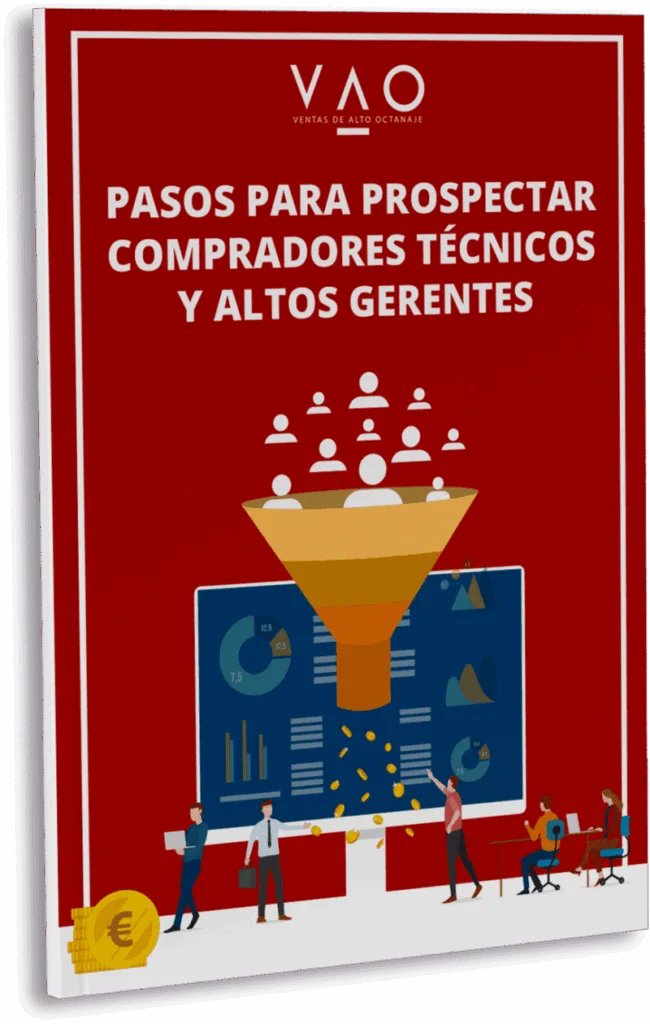 Pasos para prospectar compradores técnicos y altos gerentes