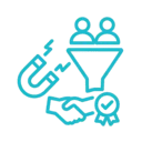 Captación y calificación de nuevos clientes icon