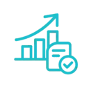 Incremento de ingresos y cierres icon