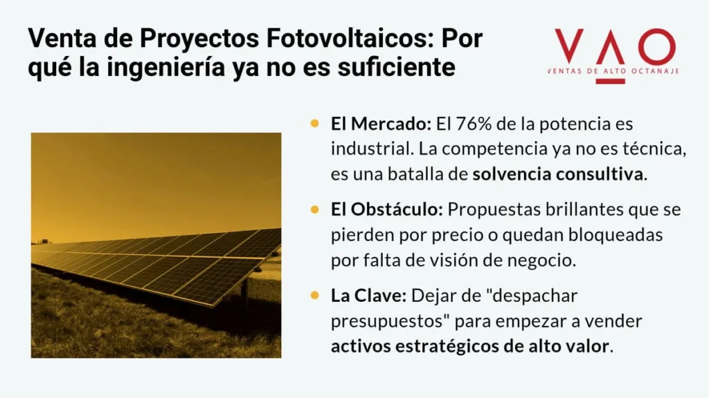 Venta de proyectos fotovoltaicos
