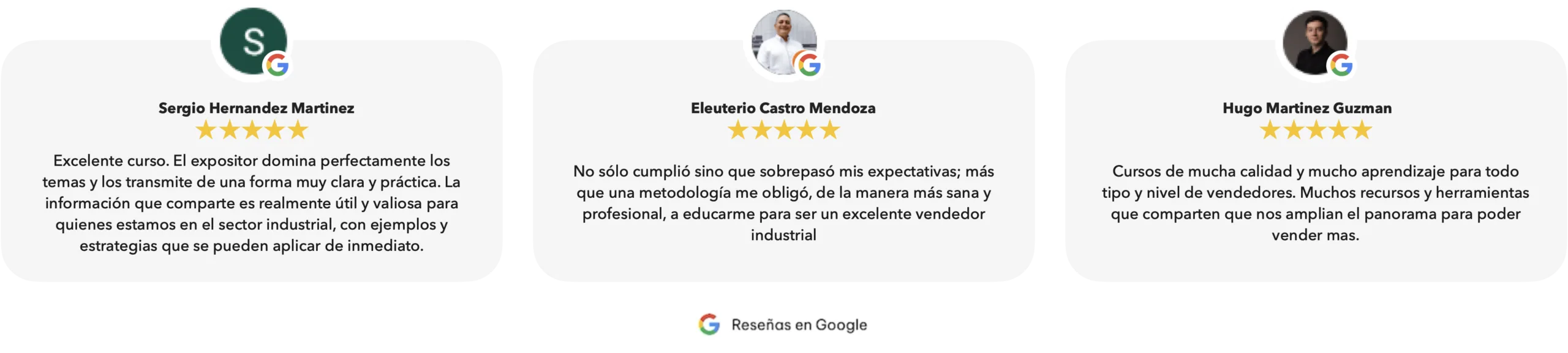 reseñas google