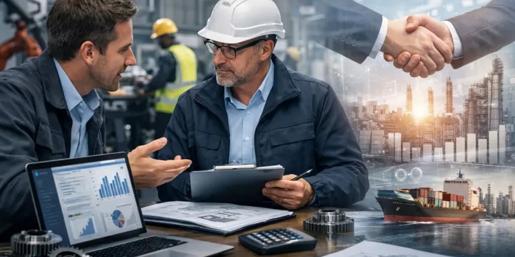 Cierre de Ventas y Negociación con Compras Industriales