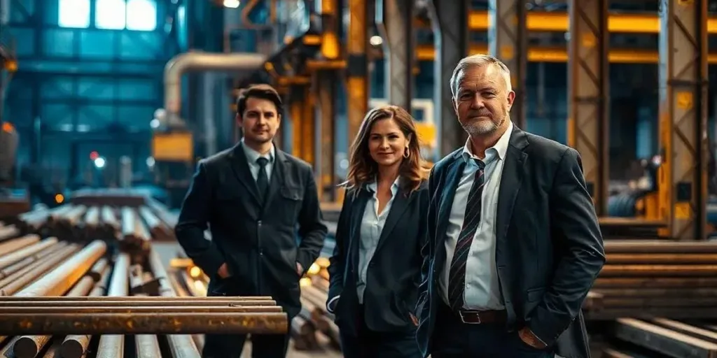 Curso de ventas para fabricantes y distribuidores de acero: Capacitación especializada en técnicas de ventas y estrategias en la industria metalúrgica.