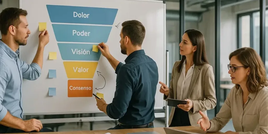 Pasos del proceso de ventas industrial