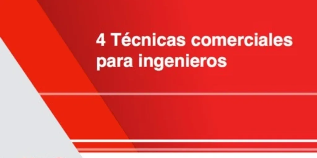 Técnicas comerciales para ingenieros