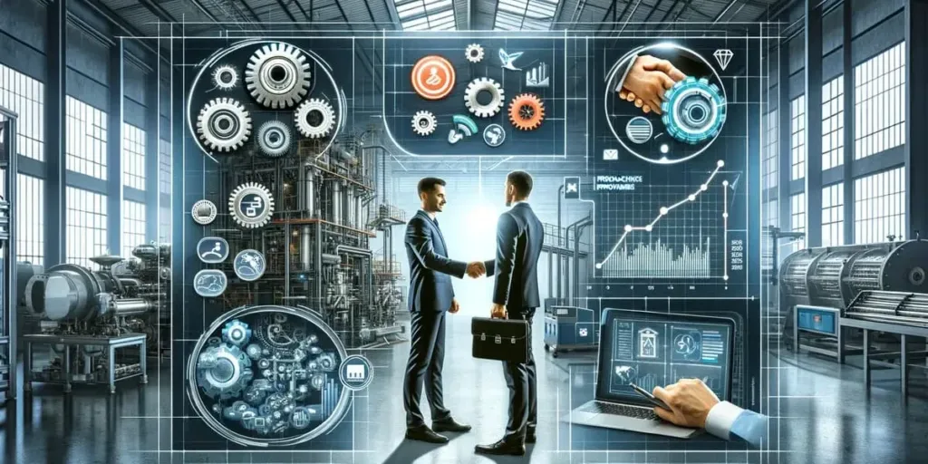 Técnicas para vender maquinaria industrial